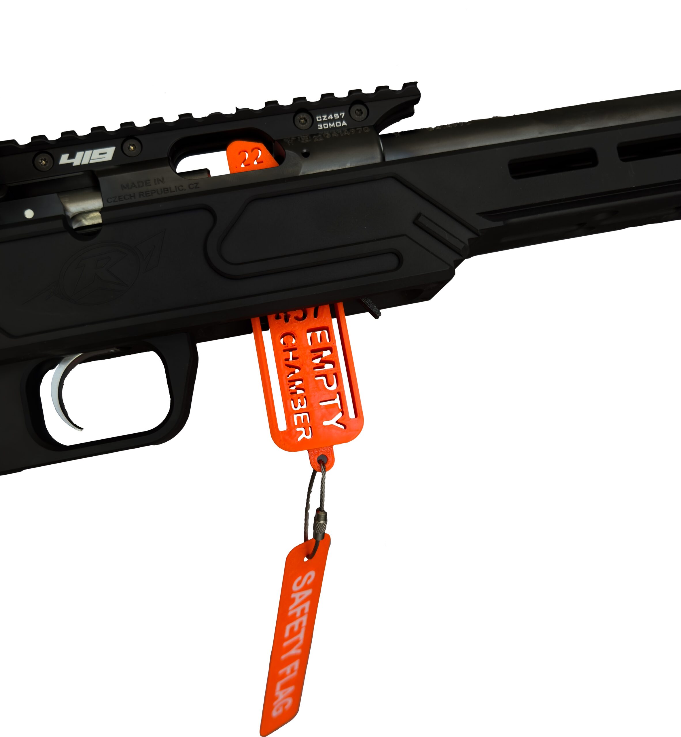 Flaga bezpieczeństwa do CZ457 ShootLock - obrazek 2